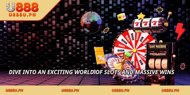 Dive into an exciting world of Slots and massive wins