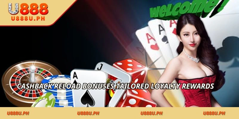 Cashback reload bonuses tailored loyalty rewards