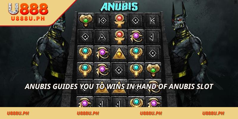 Anubis guides you to wins in Hand of Anubis slot