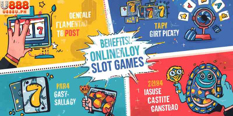 benefits of online slot games including easy play and bonuses