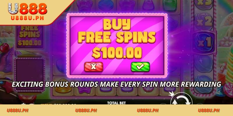 Exciting bonus rounds make every spin more rewarding